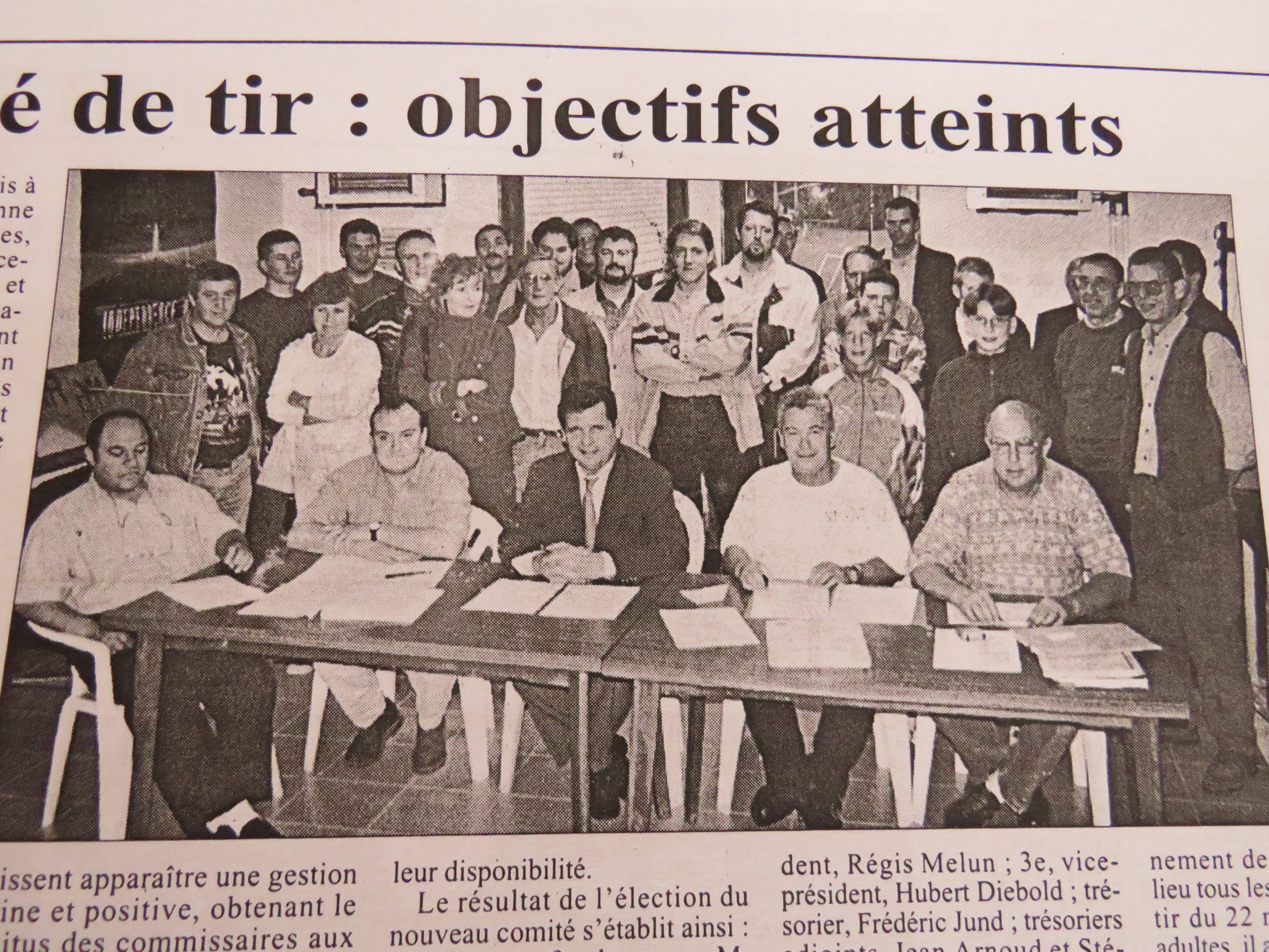 Photo historique de l'ASN Photo historique de l'ASN