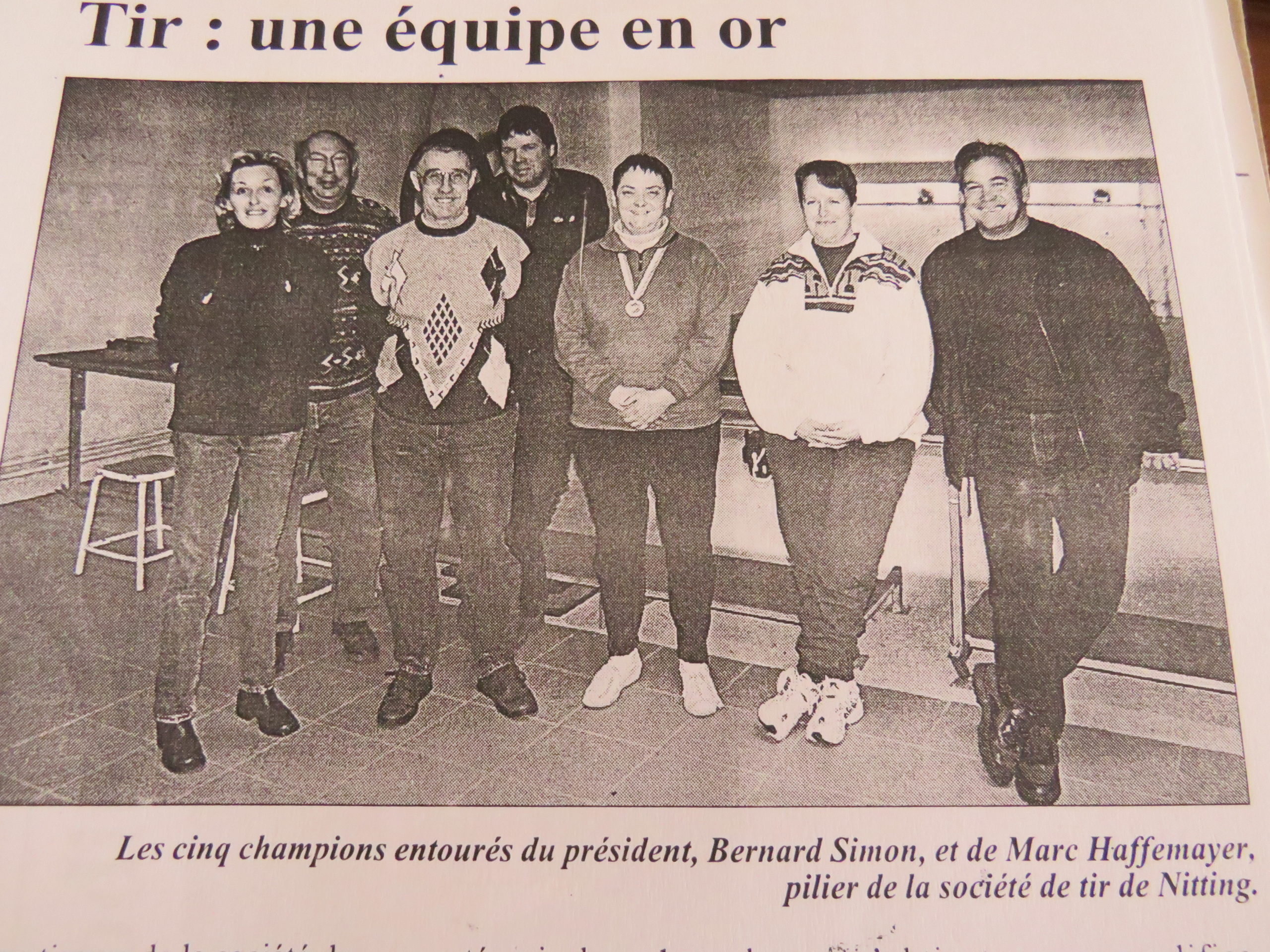 Photo historique de l'ASN