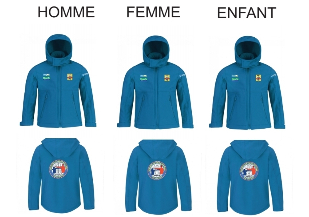 Proposition articles personalisé Veste Softshell leclerc sport