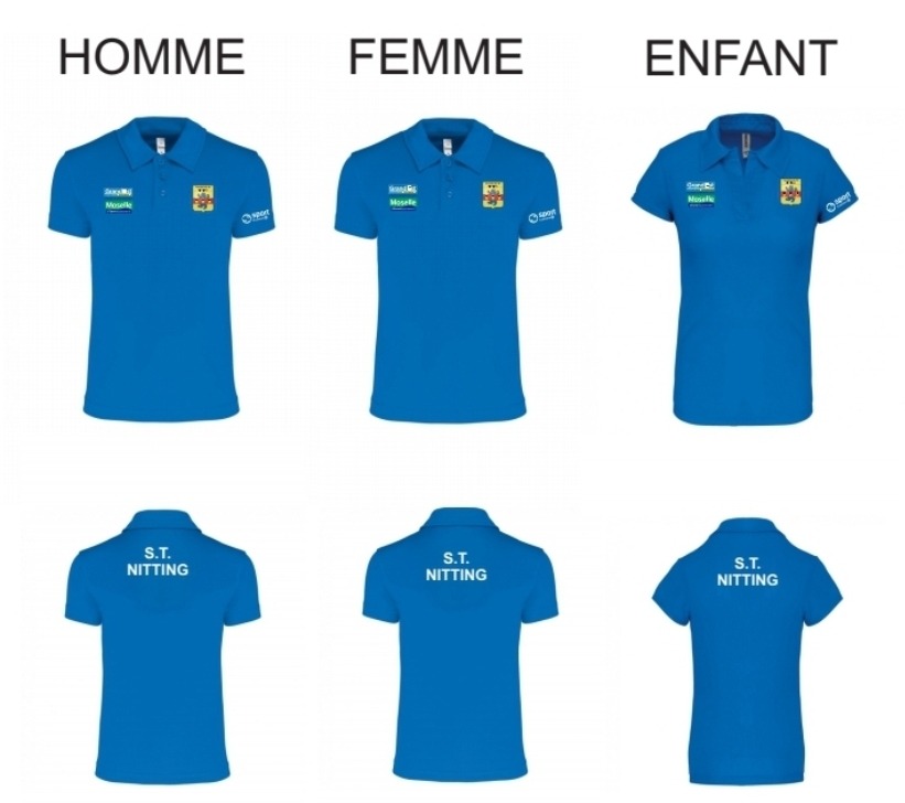 Proposition articles personalisé Polo Leclerc sport